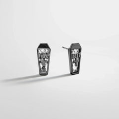 Coffin Stud Earrings - Coffin