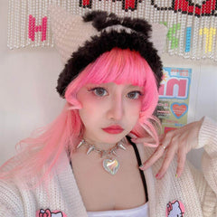 Punk Rivet Heart Necklace