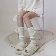 Kawaii Pompon Leg Warmer